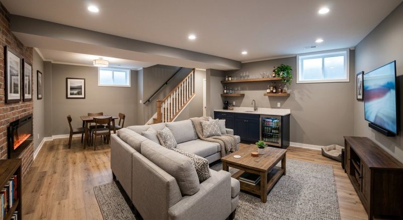 Basement Remodeling in Alpharetta, GA