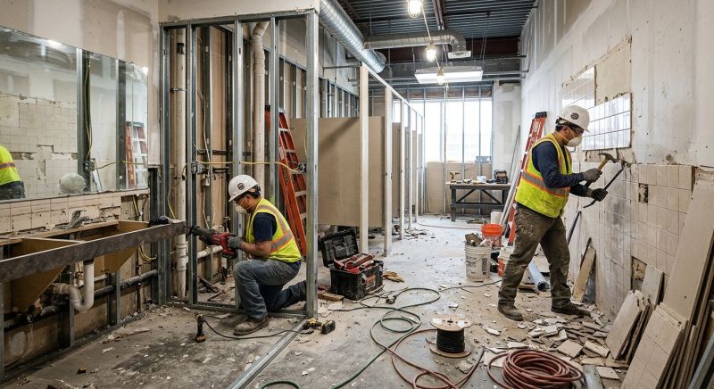Commercial Bathroom Remodeling in Longmont, CO