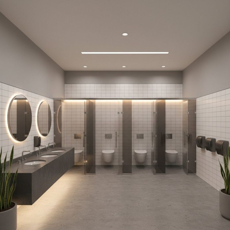Industrial Bathroom Renovation in Denver County, CO
