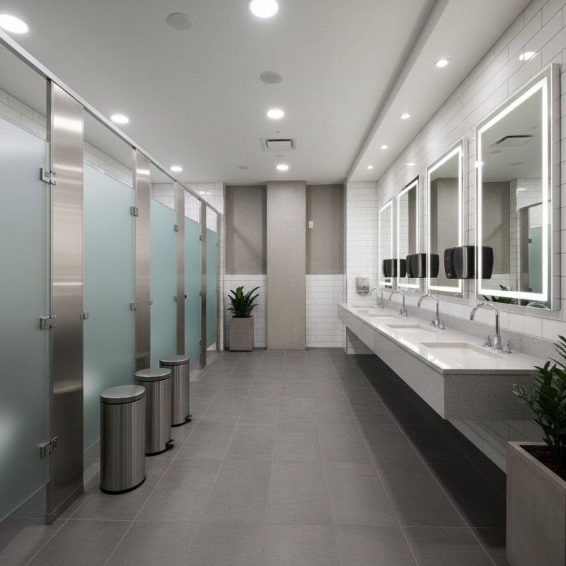 Industrial Bathroom Renovation in Summerville, SC